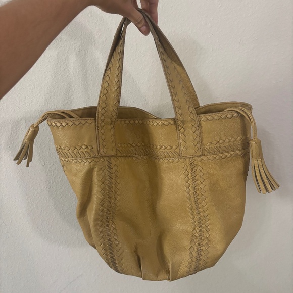 Leather bucket bag - Picture 1 of 5